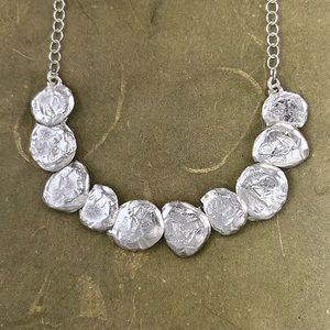 Silpada Sterling Silver Disc Necklace